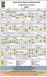 GPME - Calendário 2013